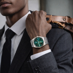 Charger l'image dans la galerie, SenHappy–POEDAGAR 42MM Acier Inoxydable – Élégance & Prestige à Prix Accessible ⌚🔥