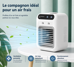 Charger l'image dans la galerie, Réfrigérateur d'air portable – Mini ventilateur USB pour chambre à coucher