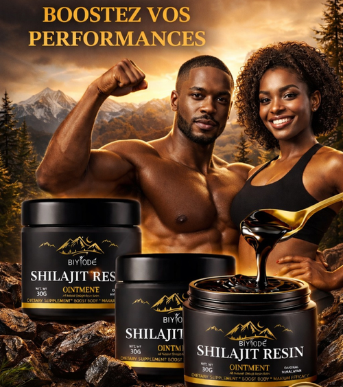 SenHappy-Résine de Shilajit Originale – Vitalité & Régénération