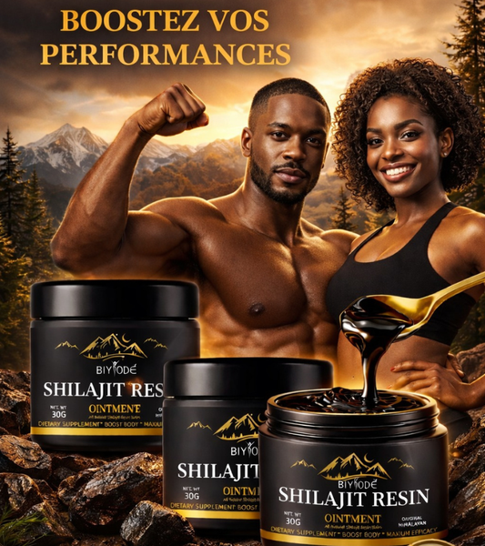 SenHappy-Résine de Shilajit Originale – Vitalité & Régénération