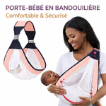 Charger l'image dans la galerie, Porte-bébé ergonomique – Confort et sécurité pour votre bébé
