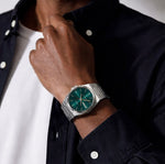 Charger l'image dans la galerie, SenHappy–POEDAGAR 42MM Acier Inoxydable – Élégance &amp; Prestige à Prix Accessible ⌚🔥
